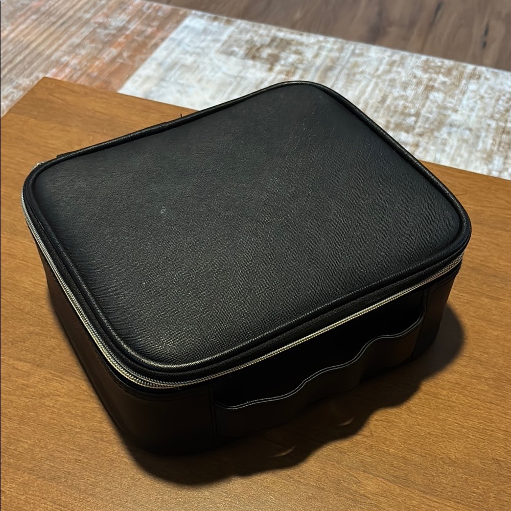 Black Zippered Travel Case